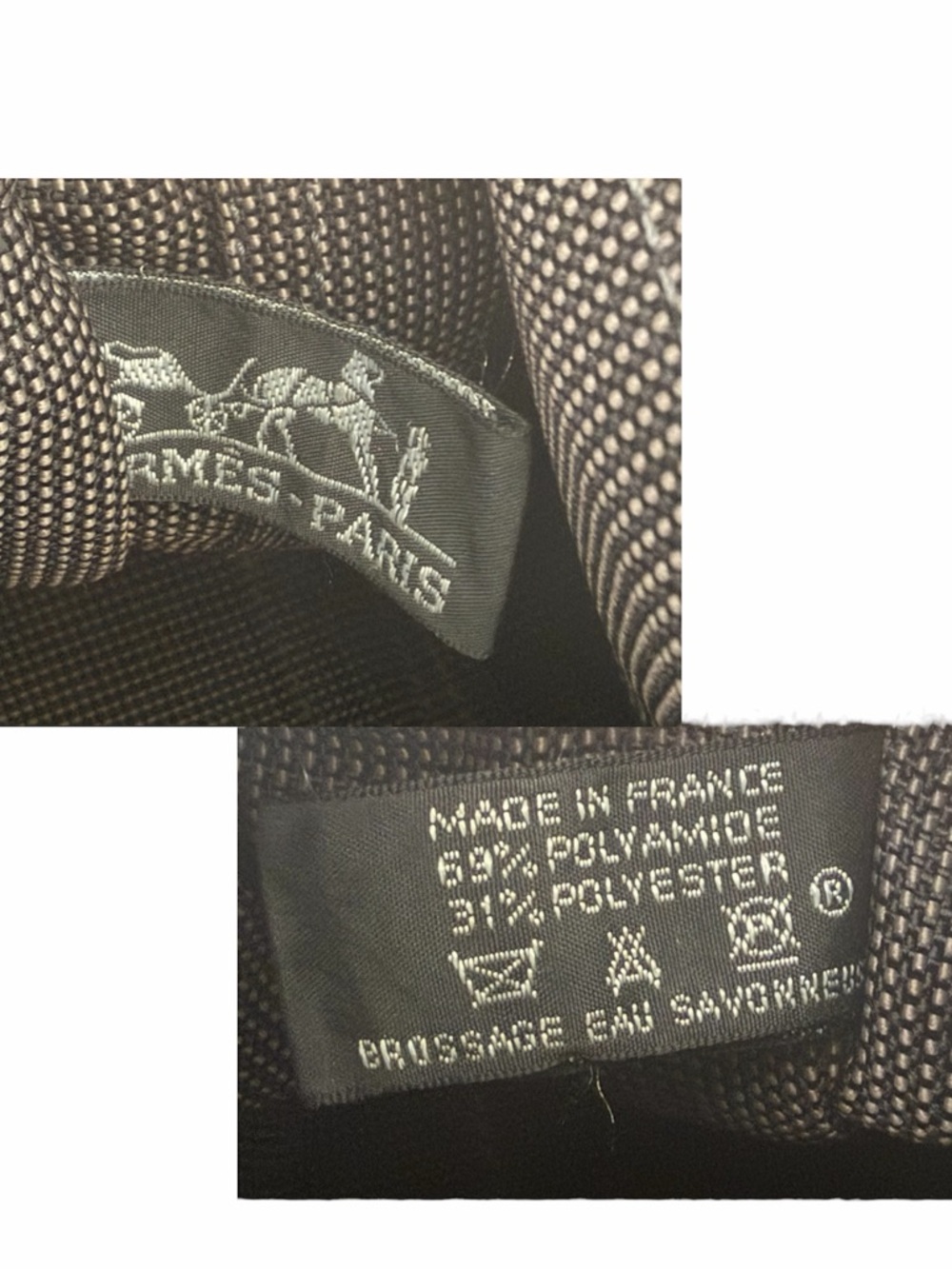 Hermes Herline PM Canvas Tote Bag - Picture 15 of 16